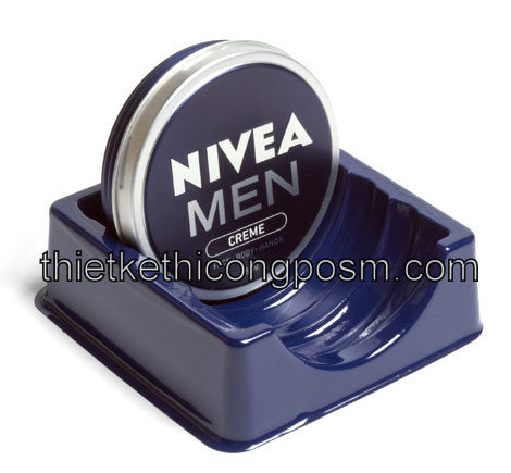 Kệ trưng bày sản phẩm mẫu, giới thiệu sản phẩm mới, shelf tray nivea